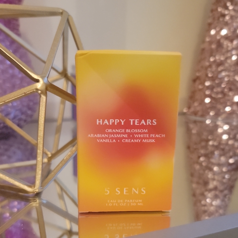 5 Sens Happy Tears Eau De Parfum. Orange Blossom. 1.0fl Oz. Brand New.